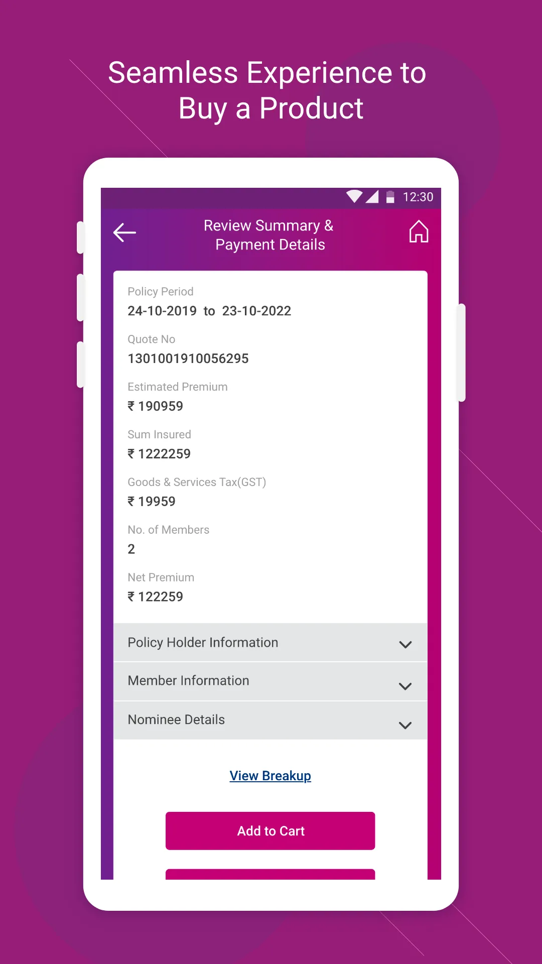 NIA Intermediary | Indus Appstore | Screenshot