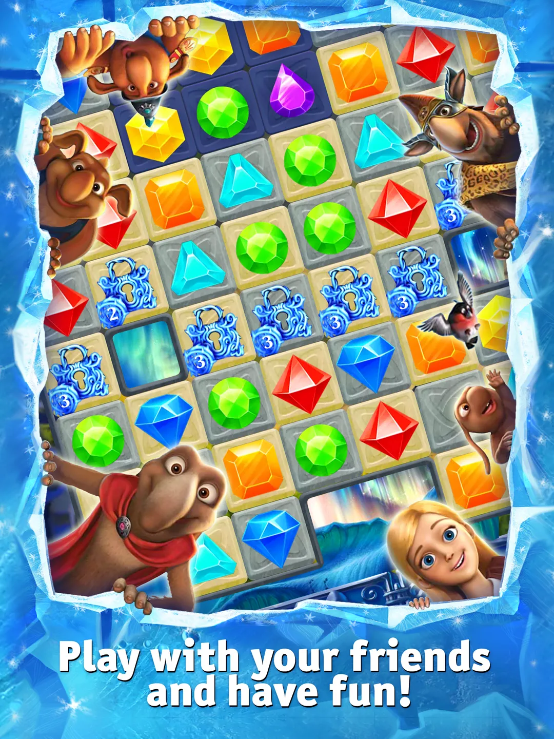 Snow Queen 2 Luta Hunt Match 3 | Indus Appstore | Screenshot