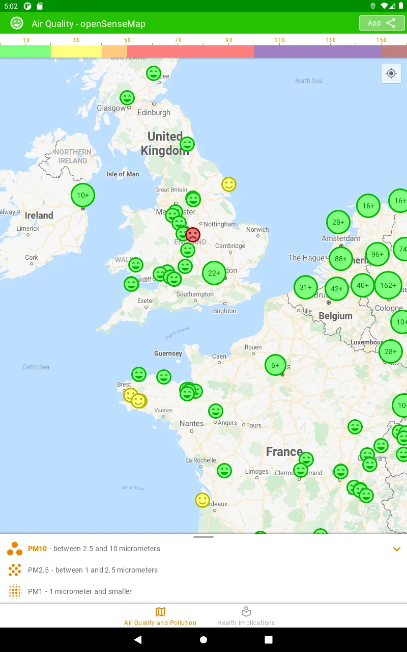 Air Quality and Pollution | Indus Appstore | Screenshot