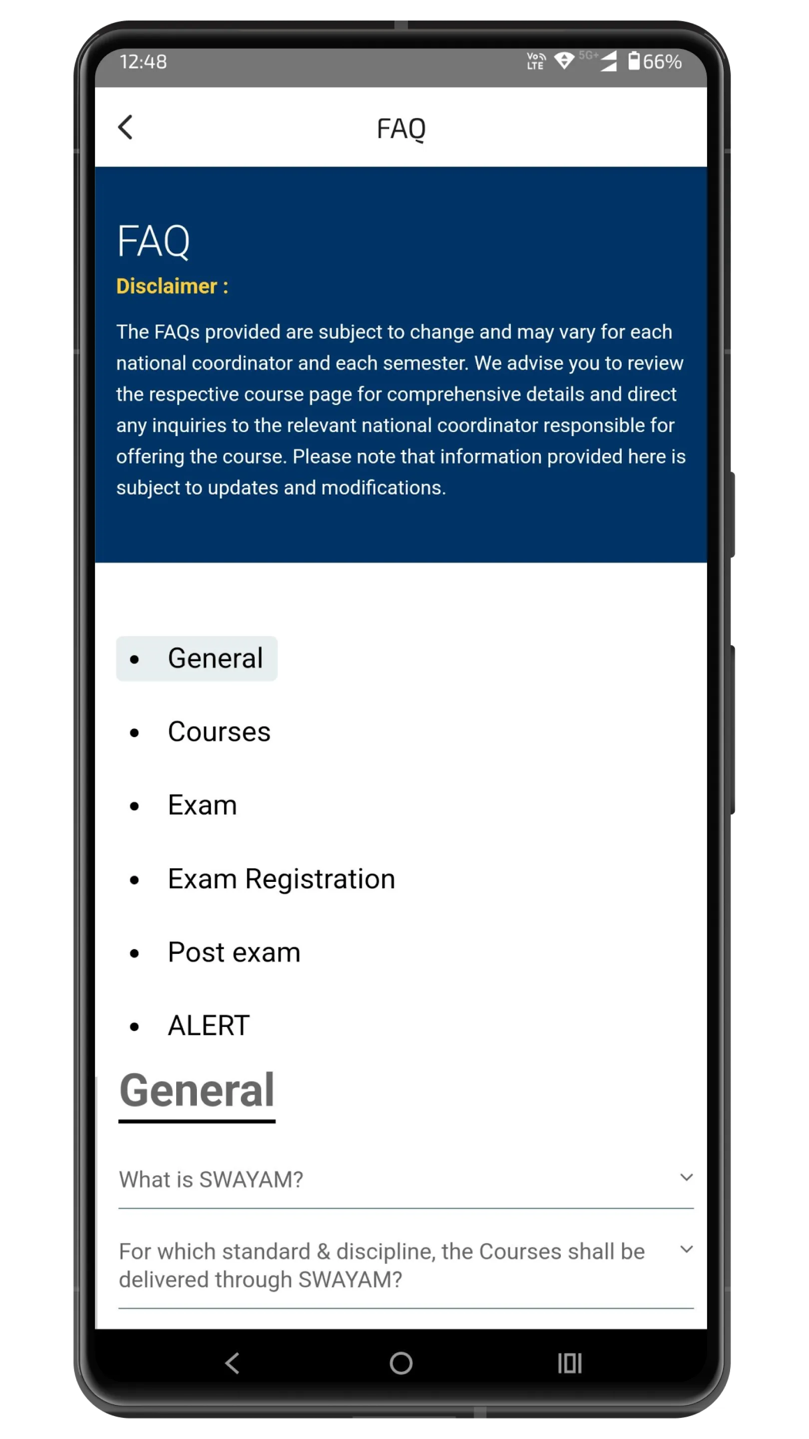 Swayam | Indus Appstore | Screenshot