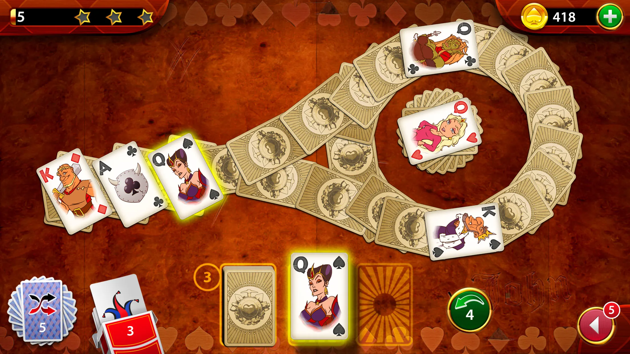 Solitaire Perfect Match | Indus Appstore | Screenshot