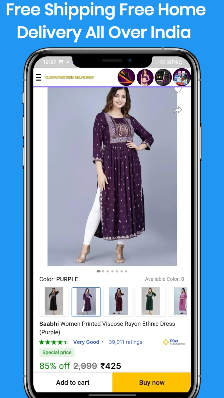 Club Factory India Online Shop | Indus Appstore | Screenshot