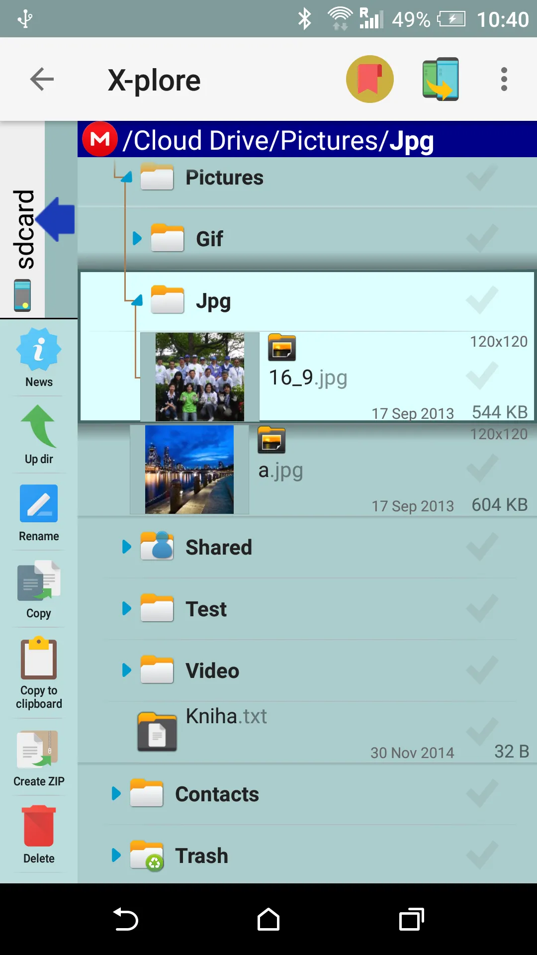 X-plore File Manager | Indus Appstore | Screenshot