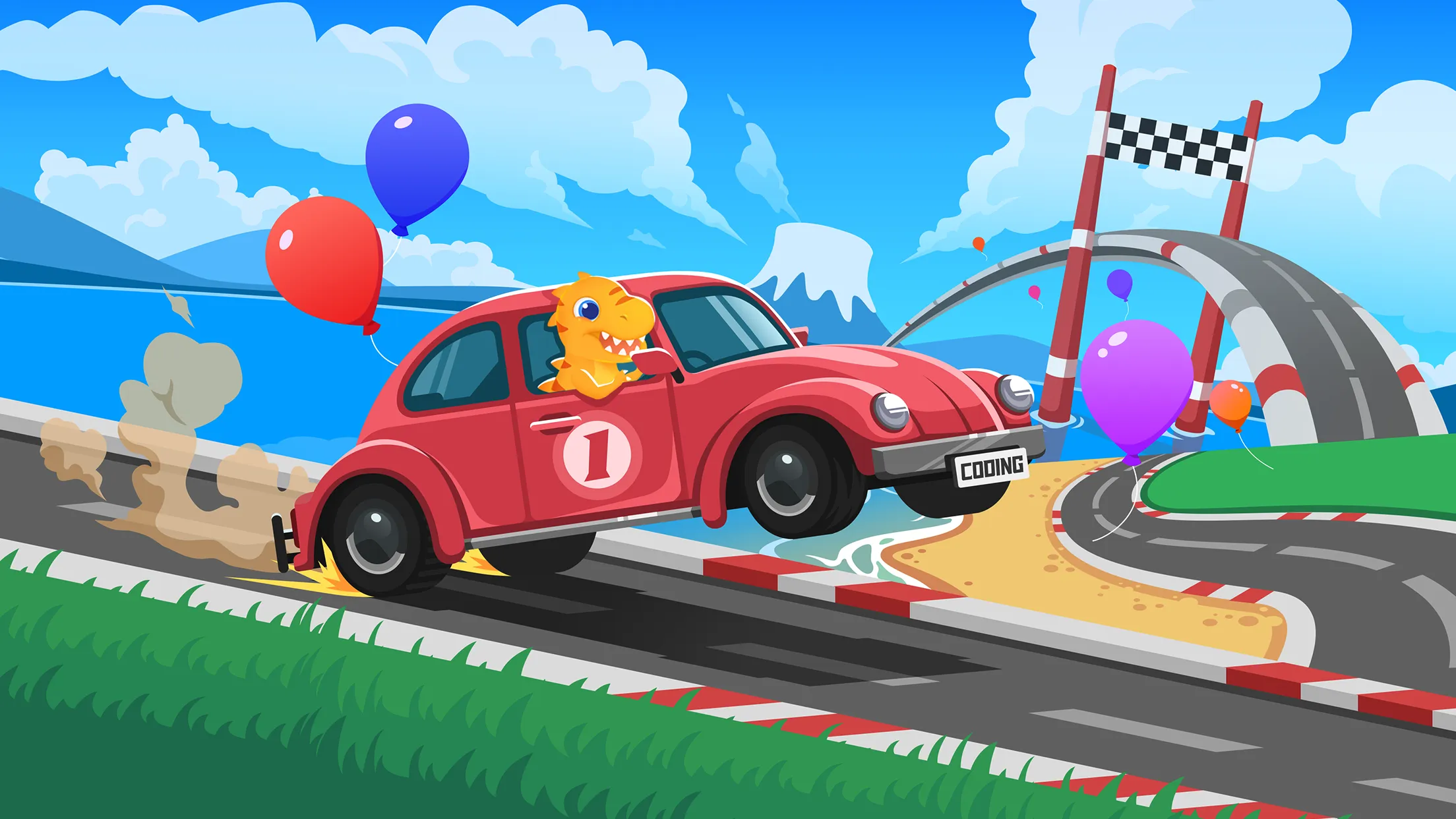 Coding for kids - Racing games | Indus Appstore | Screenshot