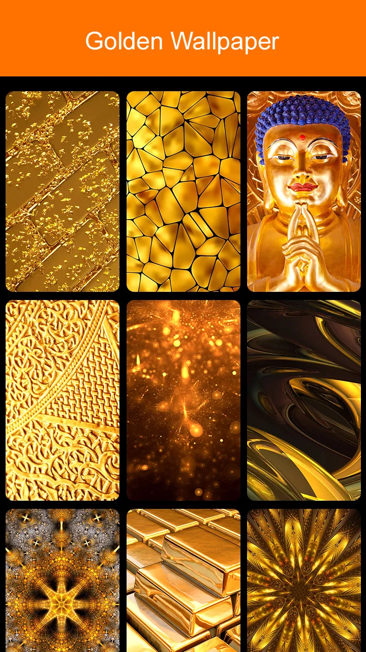 Gold Wallpaper 2023 | Indus Appstore | Screenshot