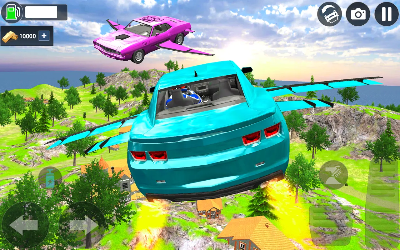 Flying Taxi Simulator Car Game | Indus Appstore | Screenshot