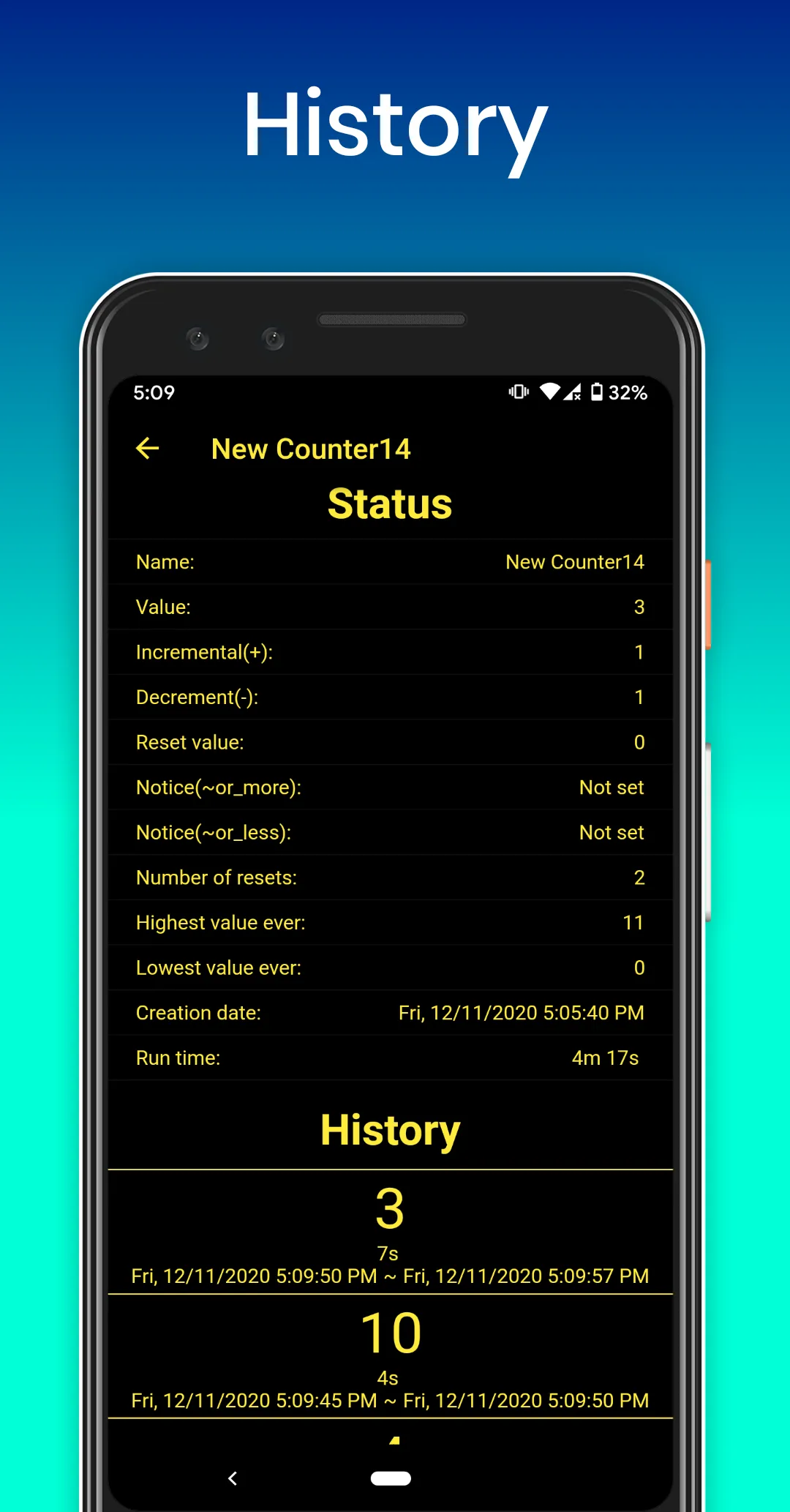 Smart Counter With Widget | Indus Appstore | Screenshot