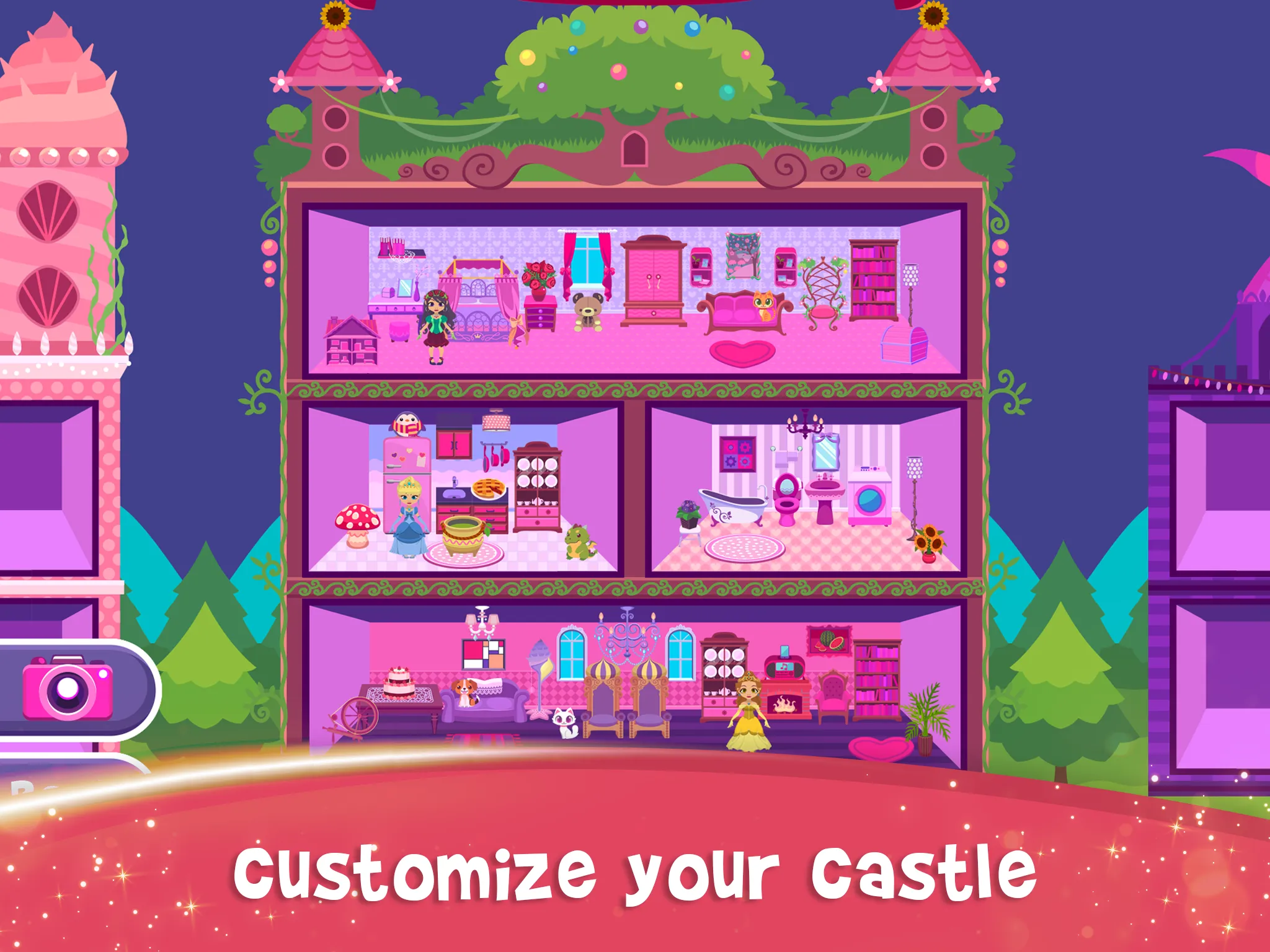 My Princess Castle: Doll Game | Indus Appstore | Screenshot