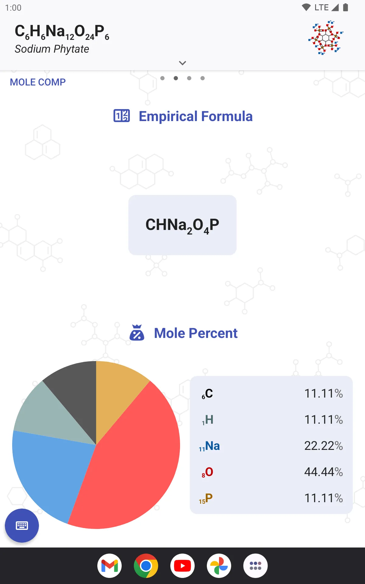 QuickChem: Chemistry Calc | Indus Appstore | Screenshot