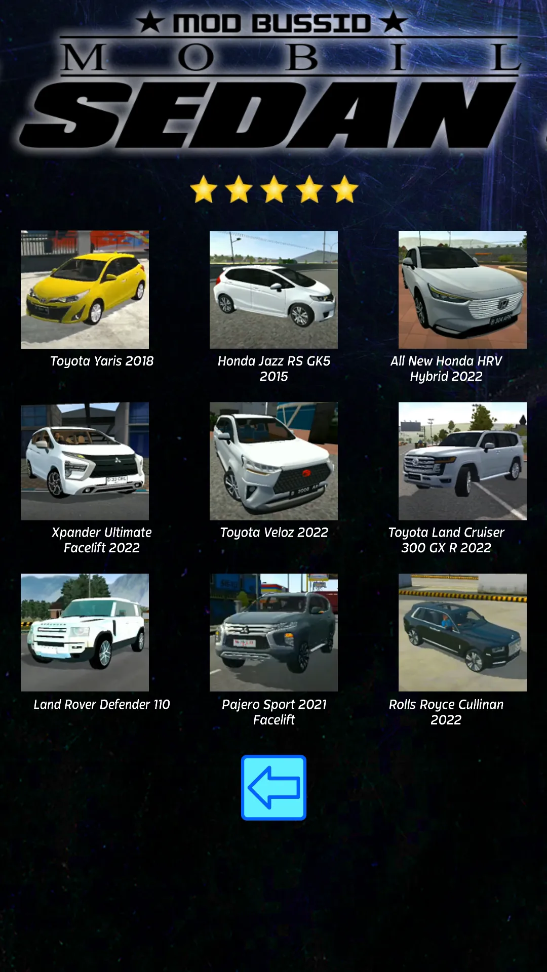 Mod Bussid Mobil Sedan | Indus Appstore | Screenshot