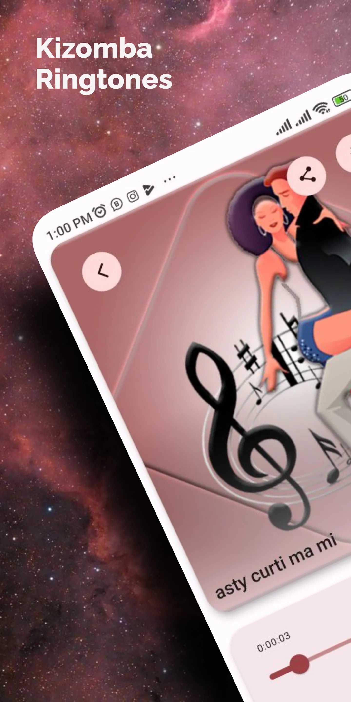 Kizomba music ringtones | Indus Appstore | Screenshot