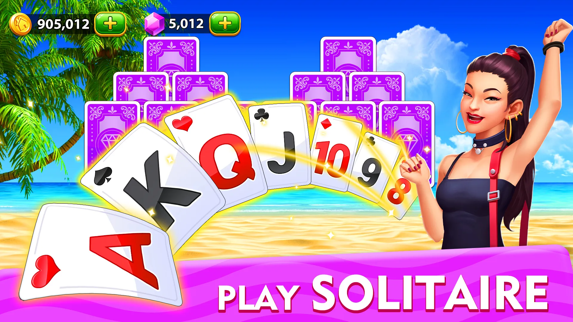 Solitaire Tripeaks Home: Merge | Indus Appstore | Screenshot