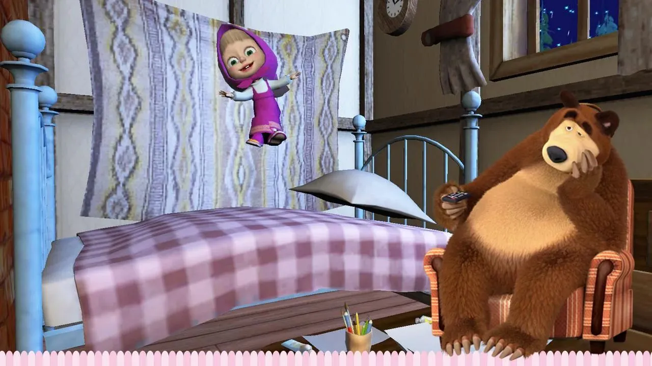 Masha and the Bear: Good Night | Indus Appstore | Screenshot