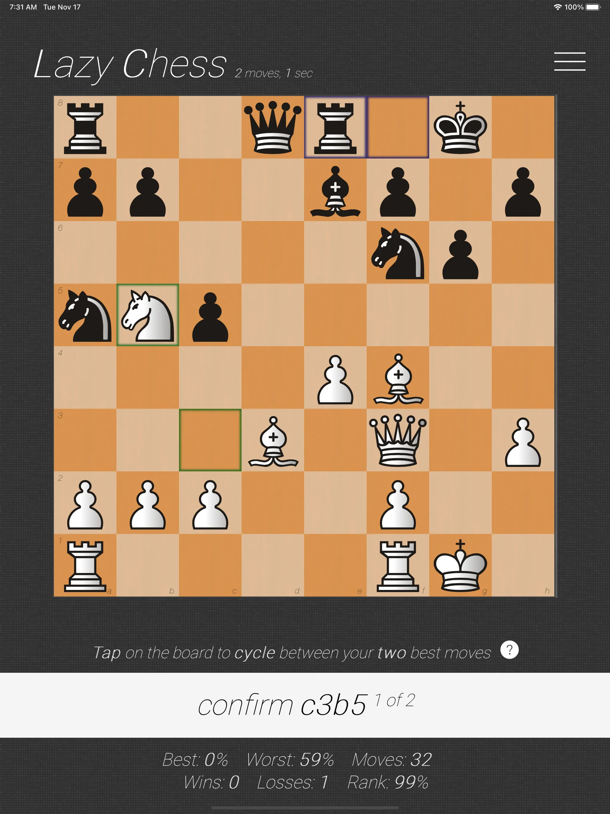 Lazy Chess | Indus Appstore | Screenshot