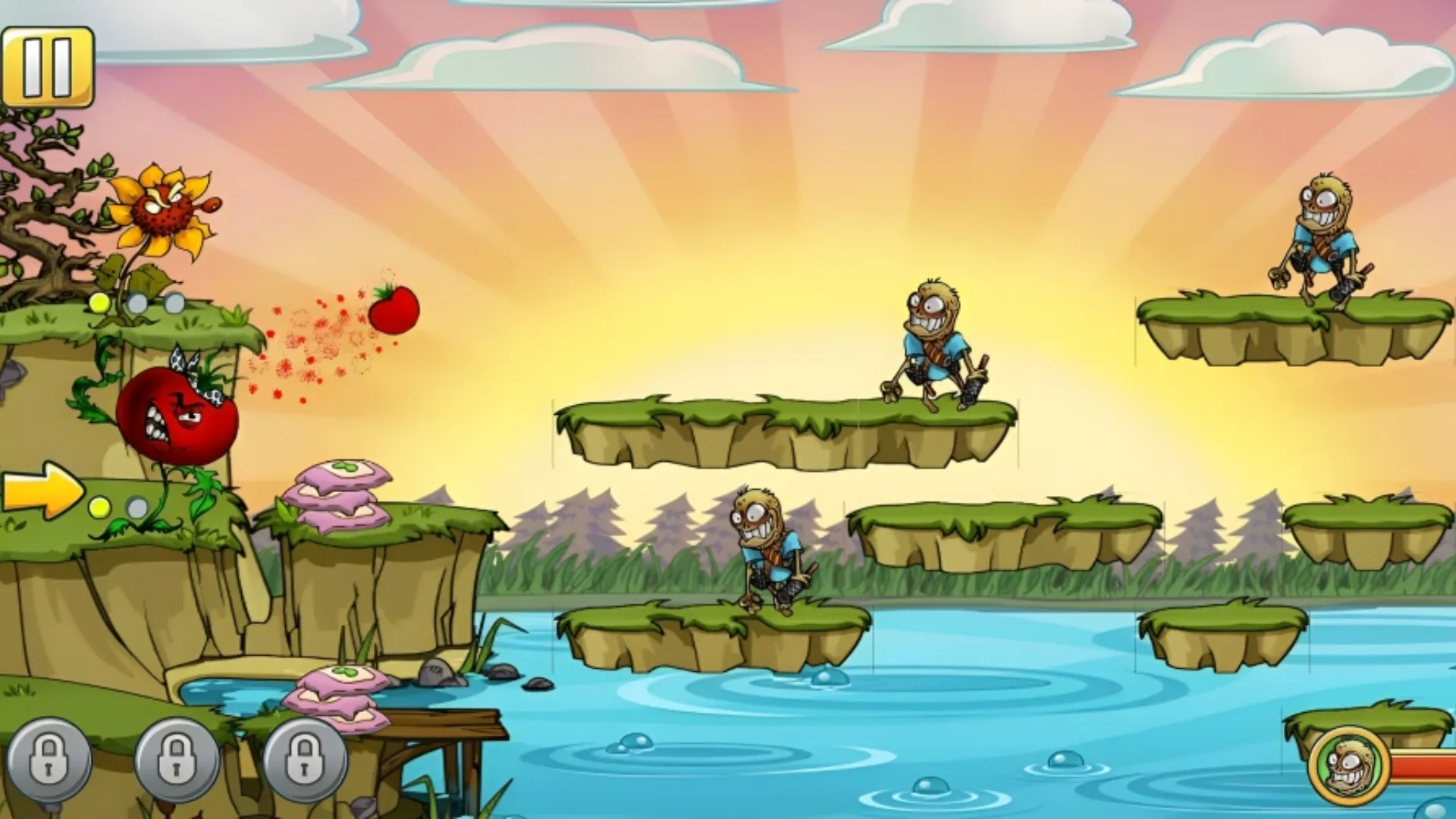 Super Plants: Zombie Defense | Indus Appstore | Screenshot