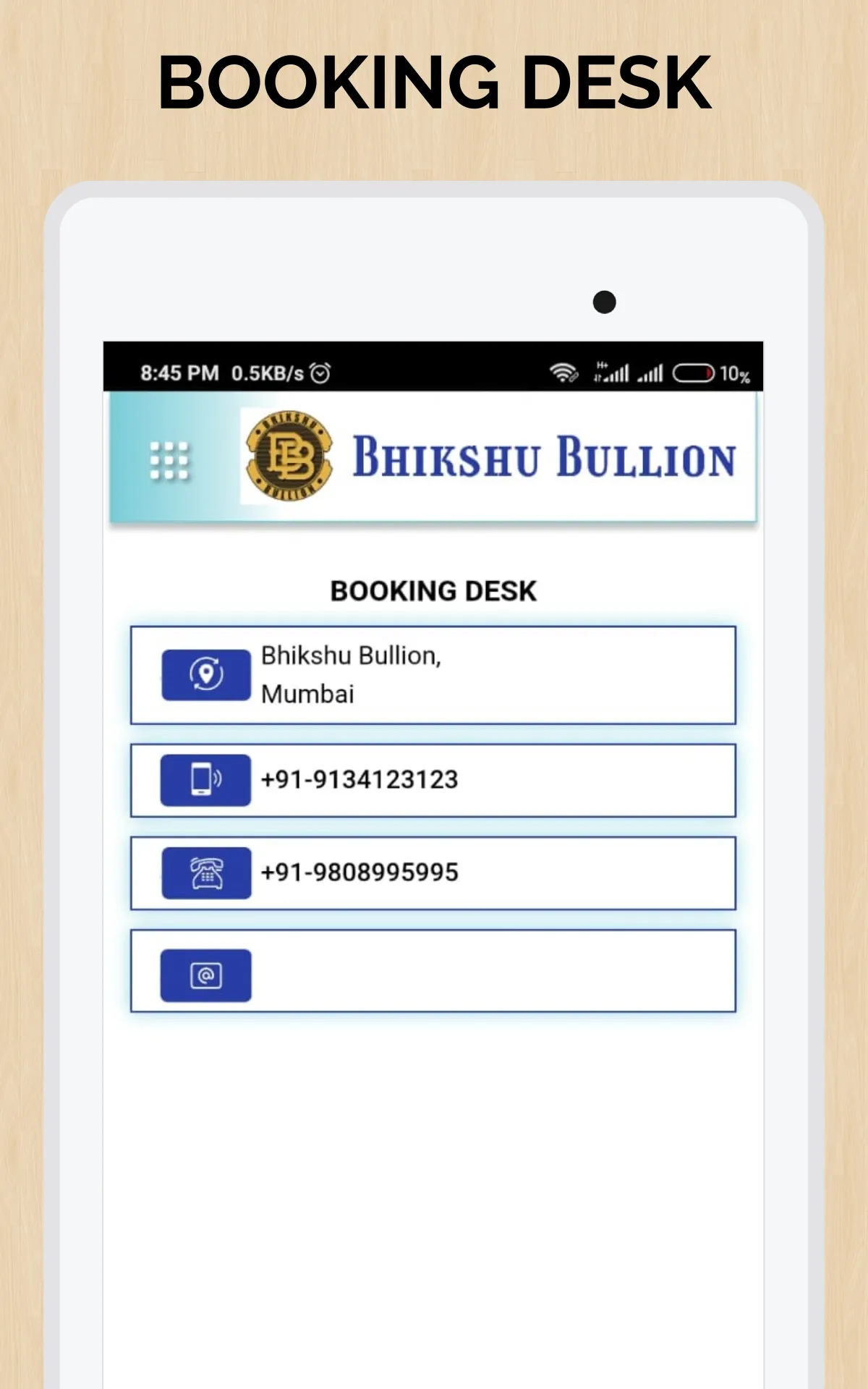 Bhikshu Bullion | Indus Appstore | Screenshot