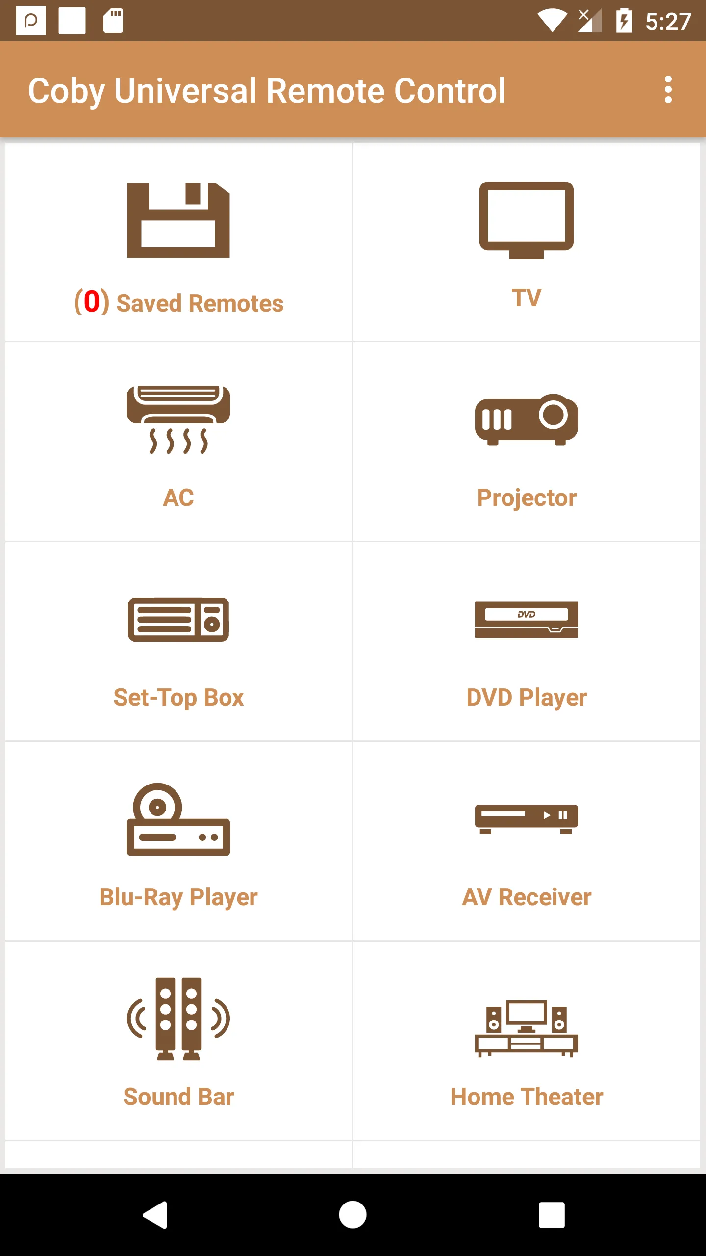 Coby TV Remote | Indus Appstore | Screenshot