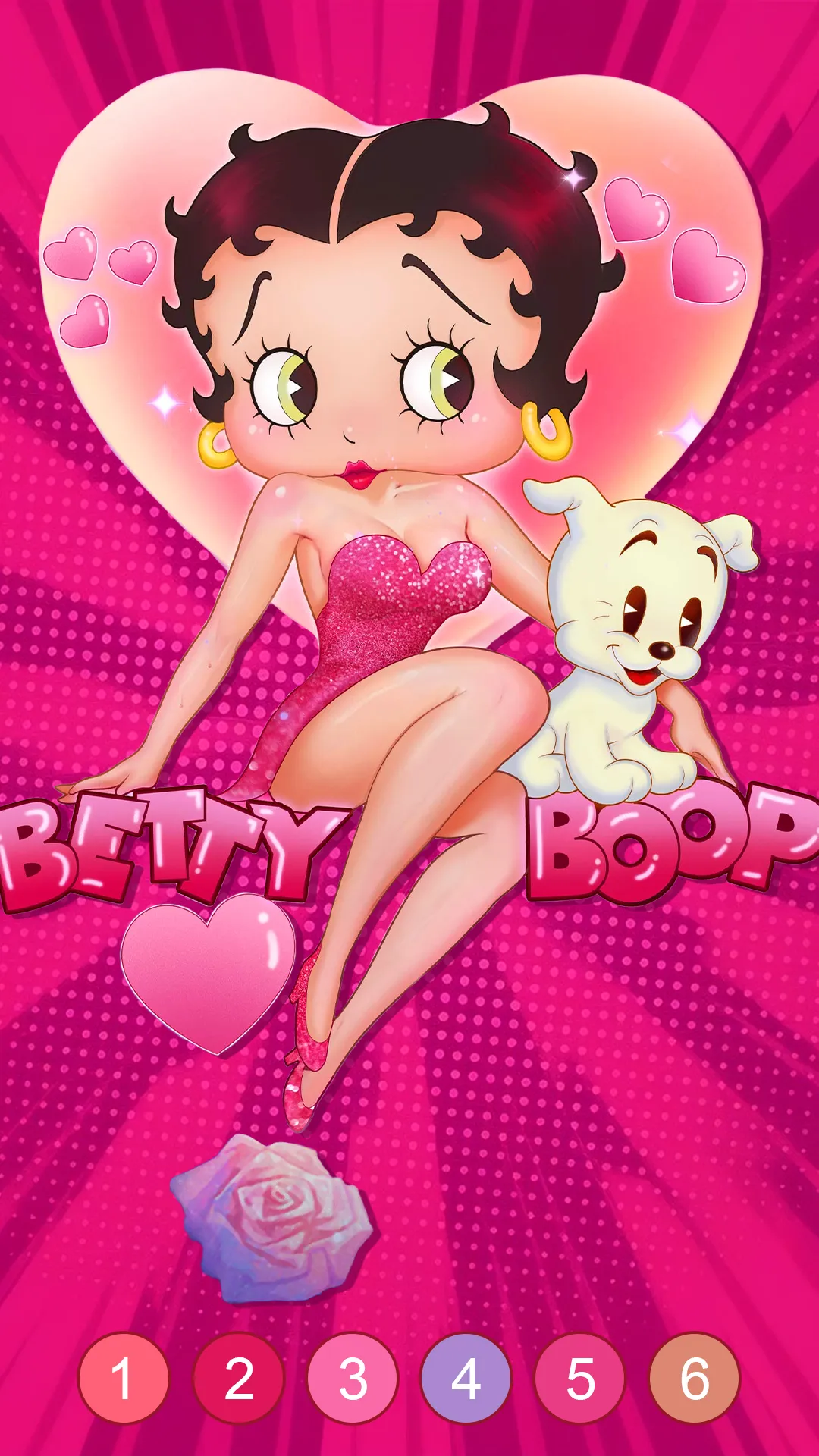 Betty Boop Vintage Coloring | Indus Appstore | Screenshot