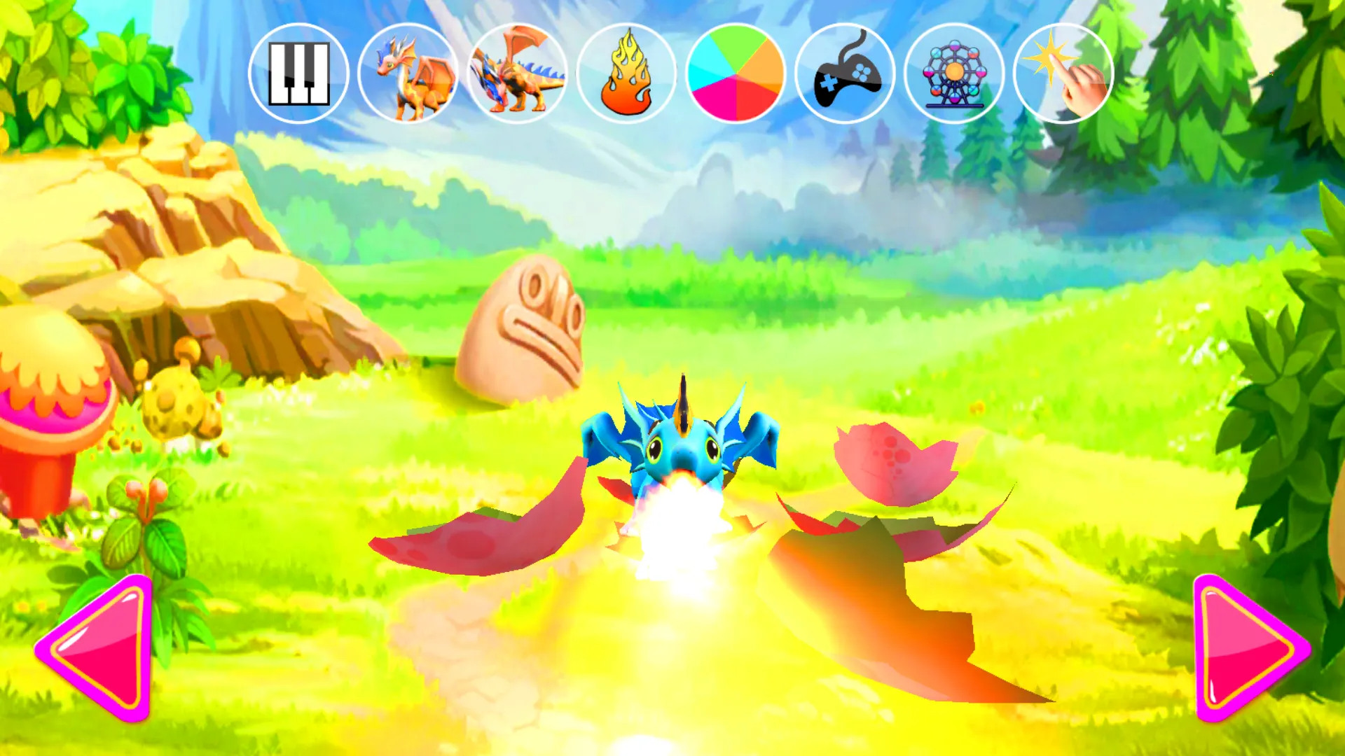 Talking Dragon Family | Indus Appstore | Screenshot