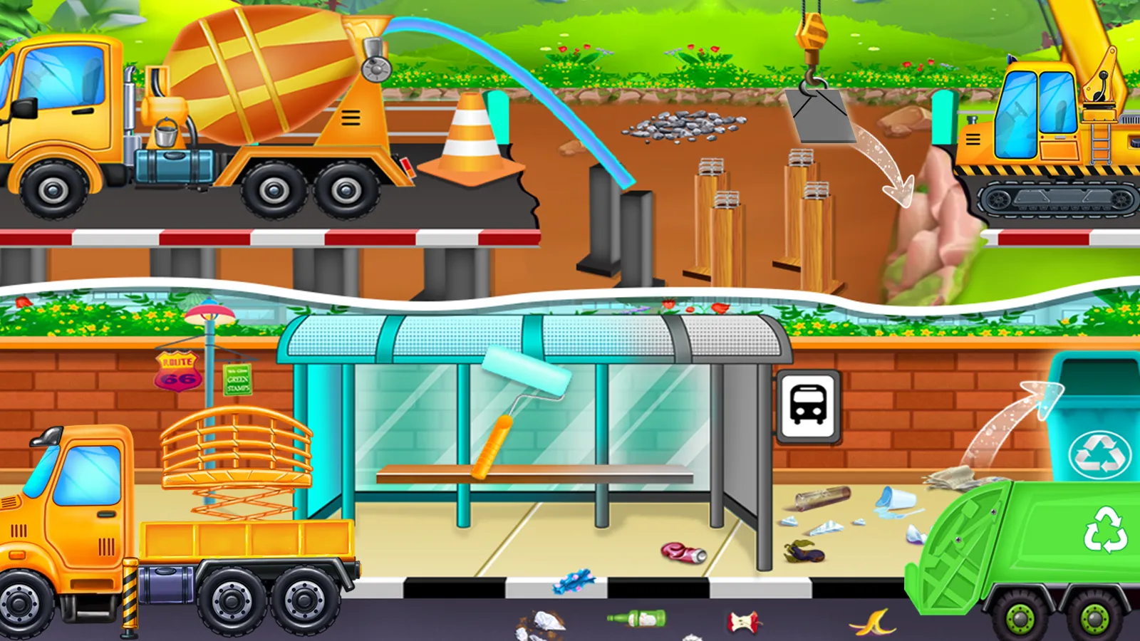 build house - Truck wash game | Indus Appstore | Screenshot