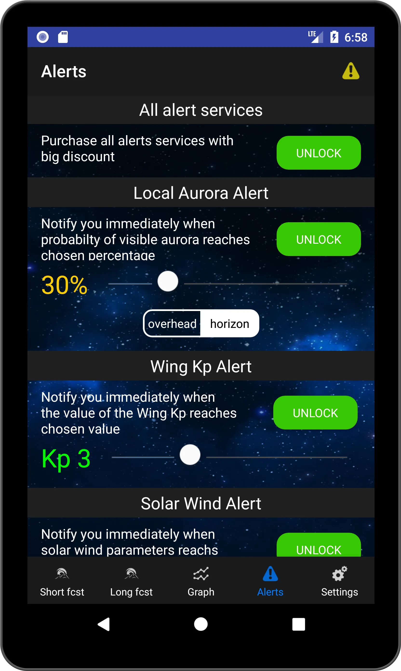 Aurora Alerts - Northern Light | Indus Appstore | Screenshot