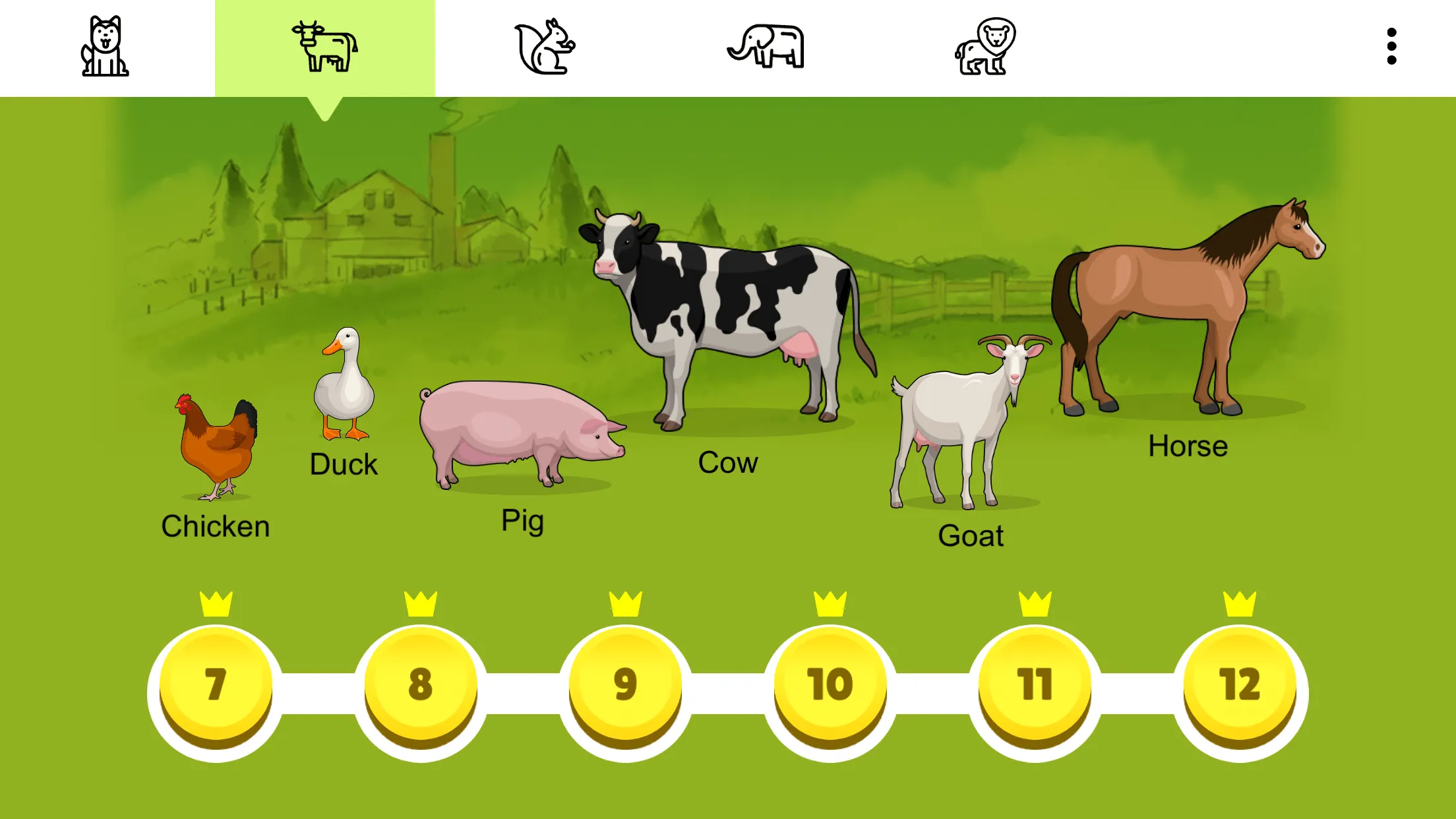 Animal Card Matching | Indus Appstore | Screenshot