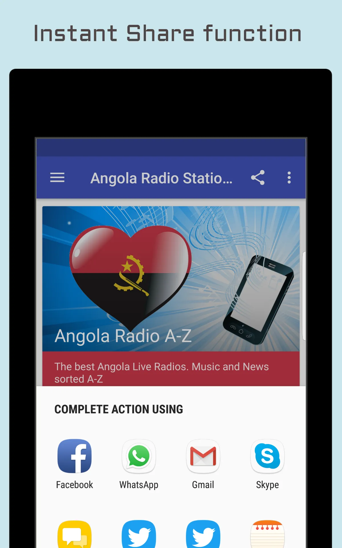 Angola Radio Stations | Indus Appstore | Screenshot