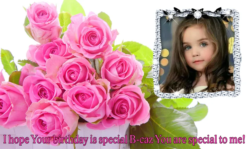 Birthday Photo Frame | Indus Appstore | Screenshot