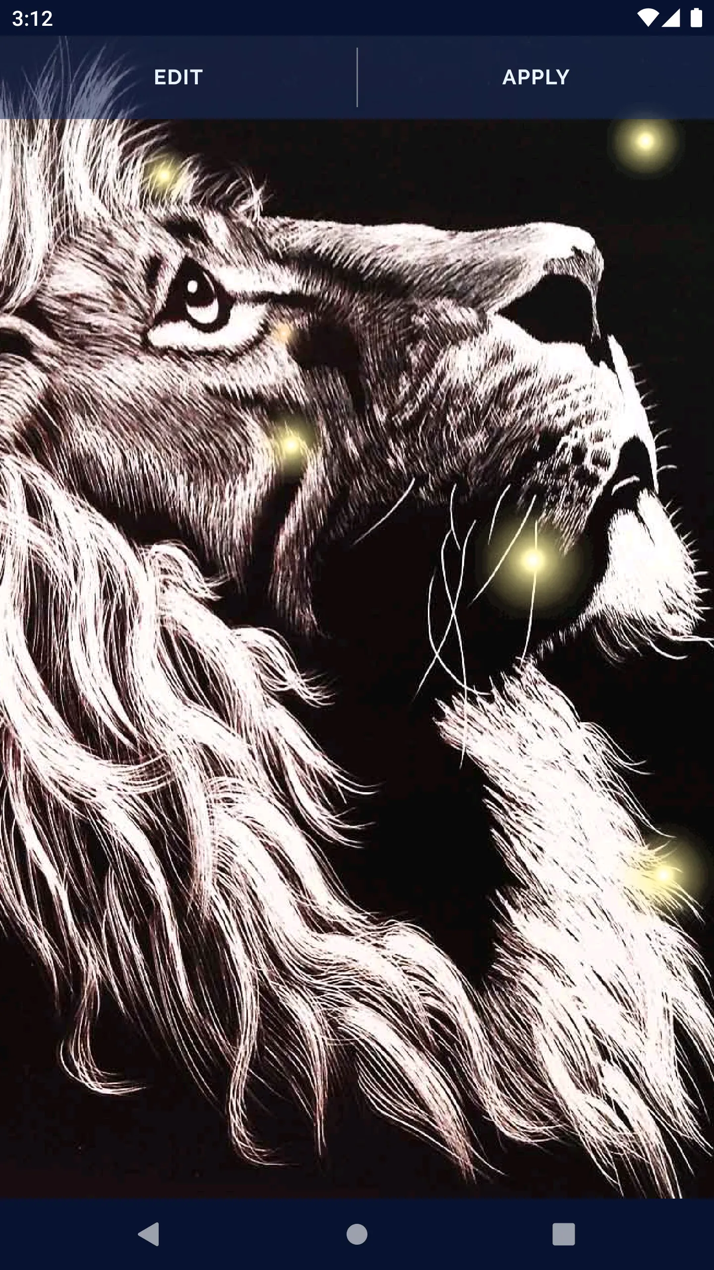 Brave Lion Live Wallpaper | Indus Appstore | Screenshot