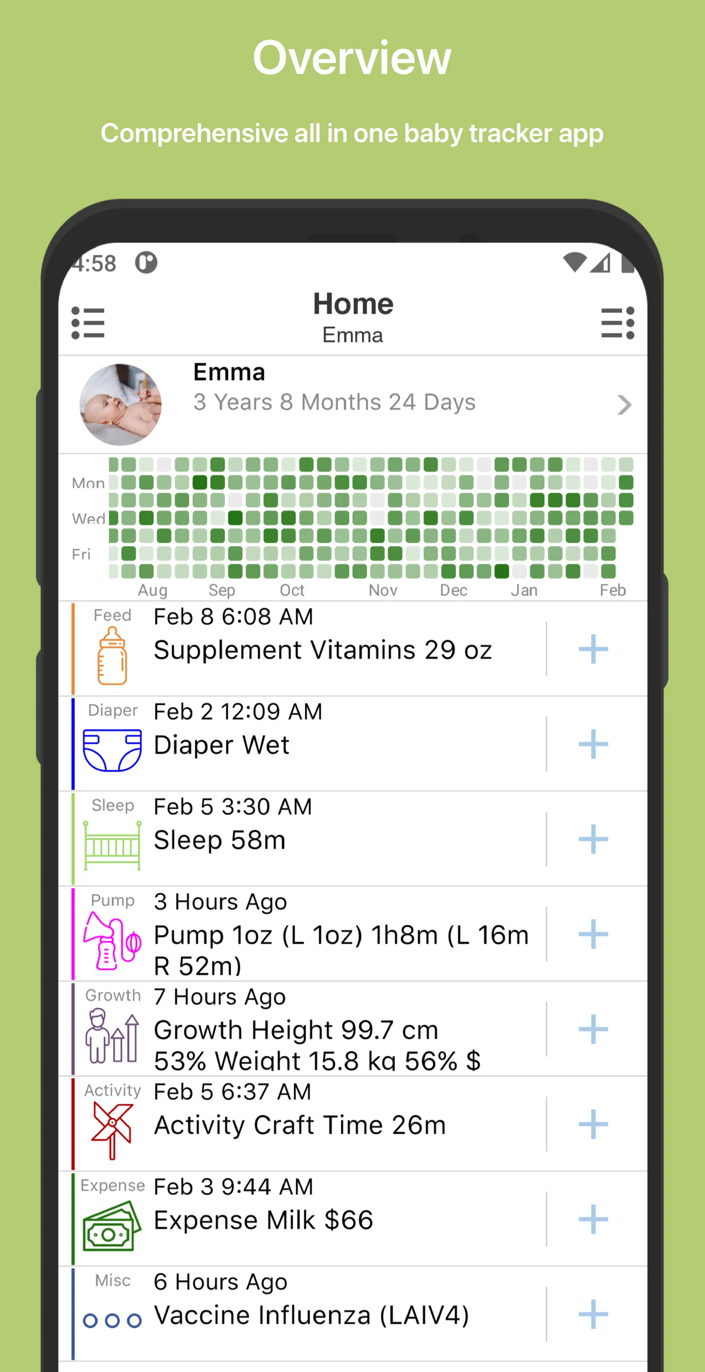 Baby Tracker: Newborn Growth | Indus Appstore | Screenshot