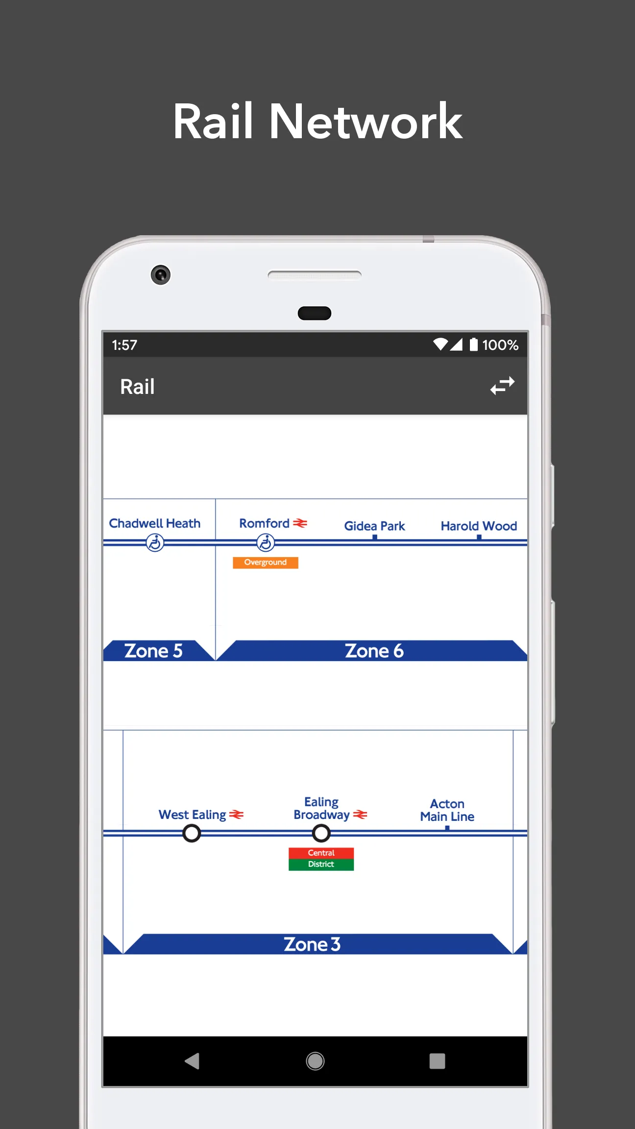 Tube Map: London Underground ( | Indus Appstore | Screenshot