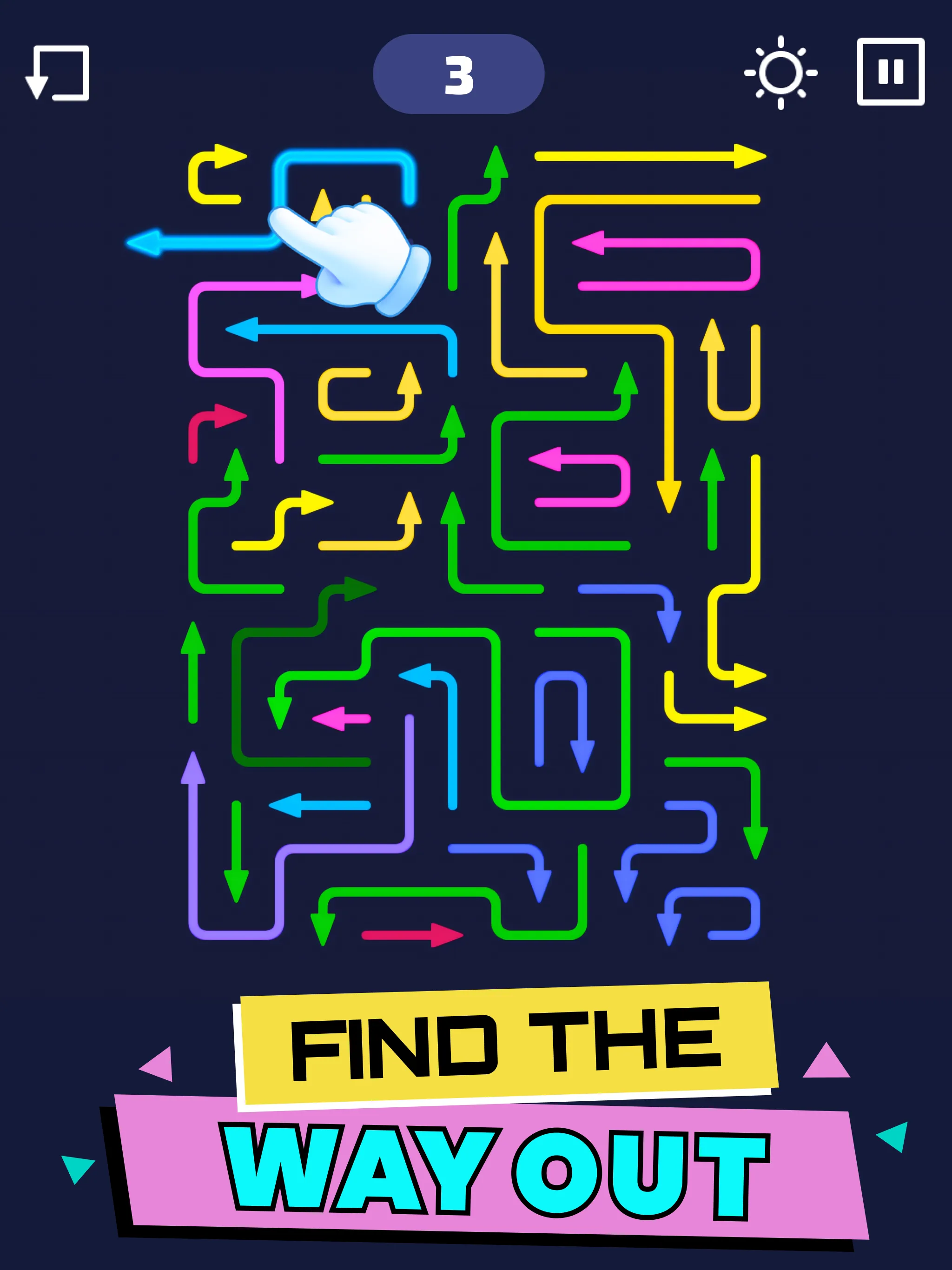 Arrow Maze - Escape Puzzle | Indus Appstore | Screenshot