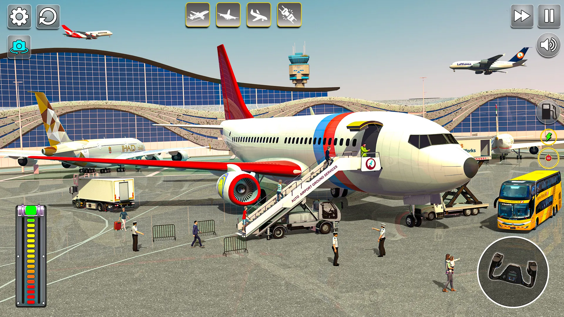 Airplane Game Simulator | Indus Appstore | Screenshot