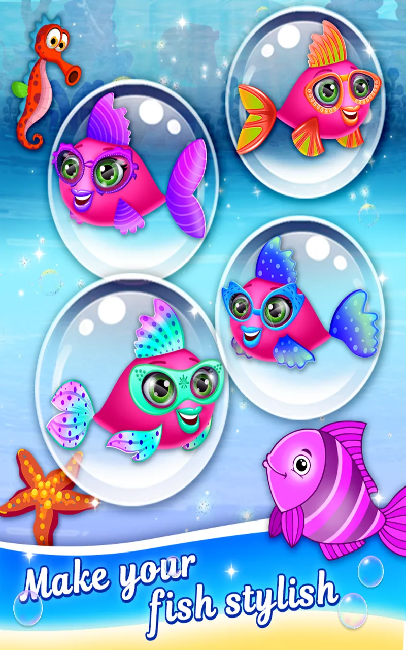 Little Fish Care & Dress-up | Indus Appstore | Screenshot