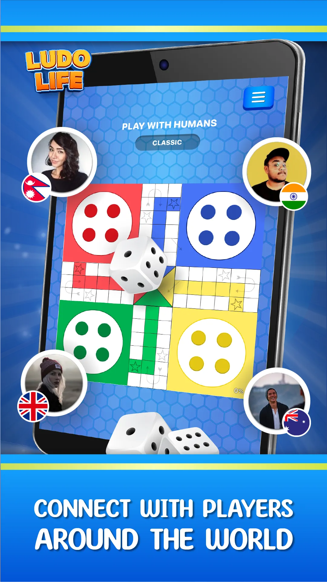 Ludo Life: Multiplayer Raja | Indus Appstore | Screenshot