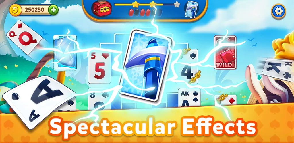 Solitaire Tripeak Travel | Indus Appstore | Screenshot