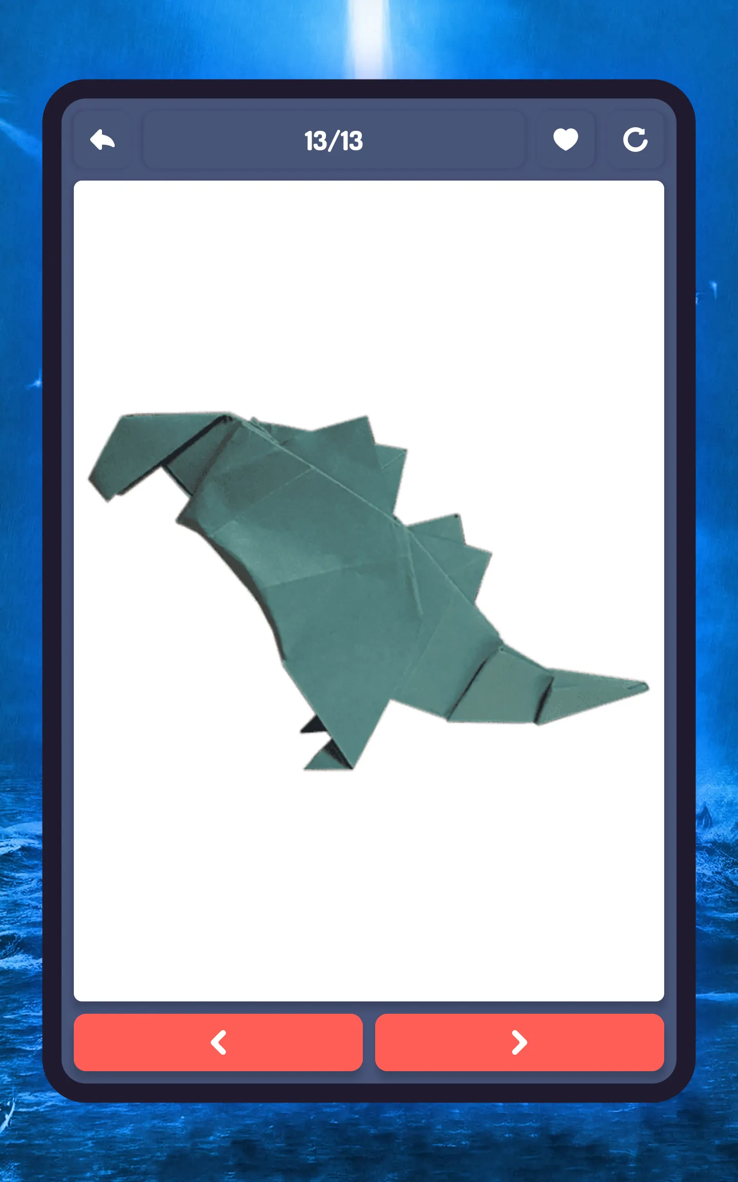 Origami: monsters, creatures | Indus Appstore | Screenshot