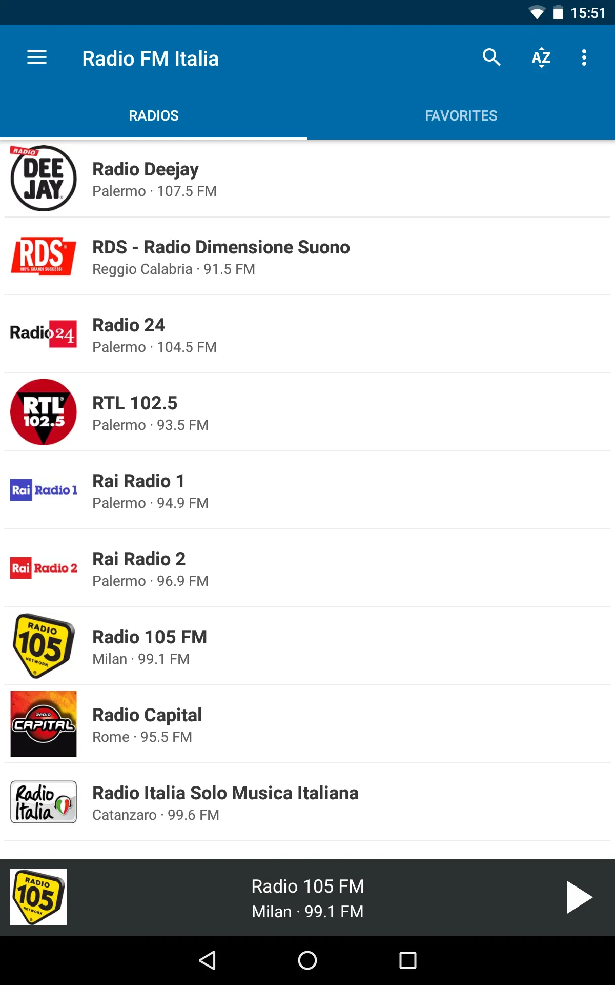 Radio FM Italia (Italy) | Indus Appstore | Screenshot