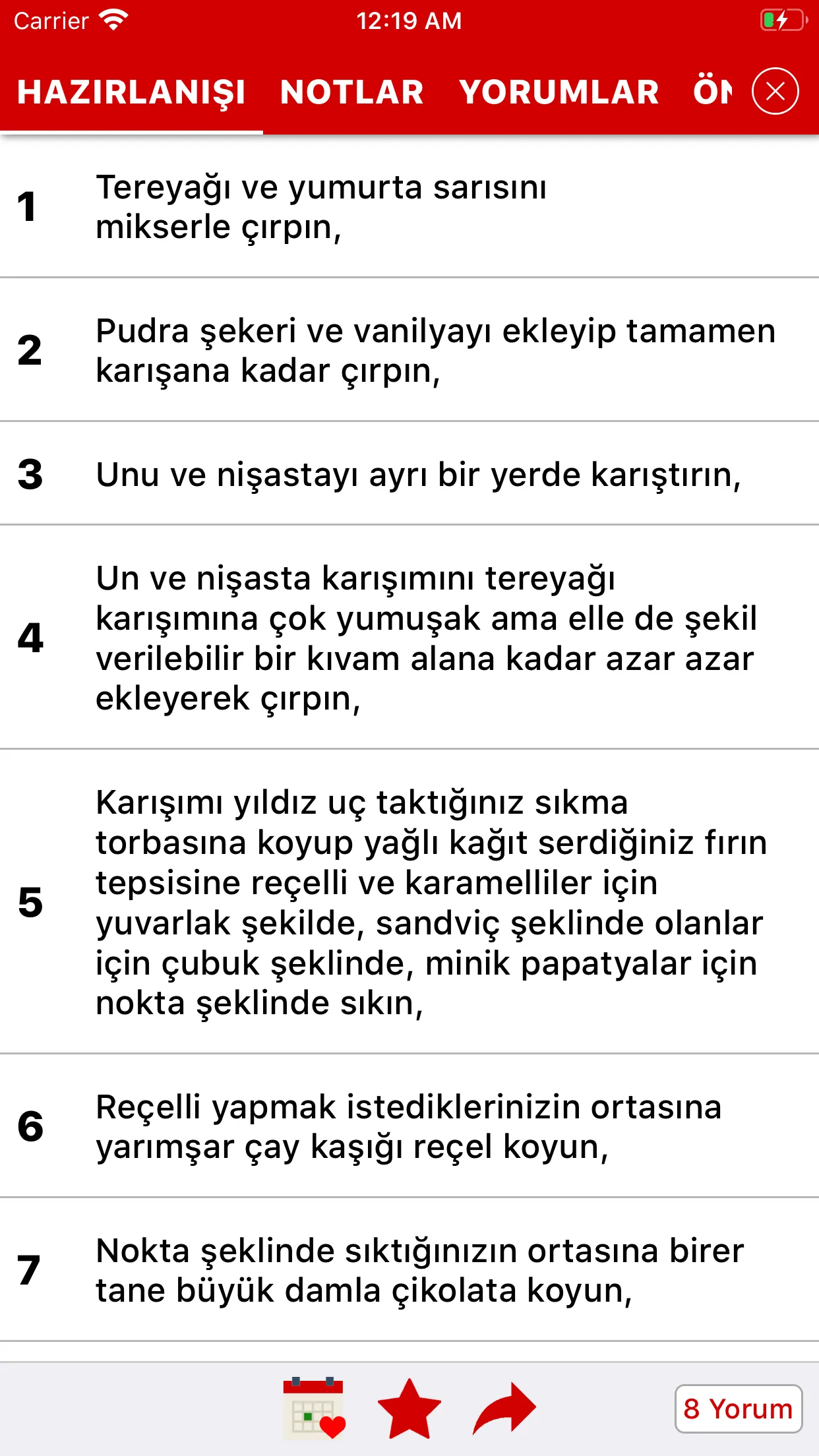 Tarif Küpü - Yemek Tarifleri | Indus Appstore | Screenshot