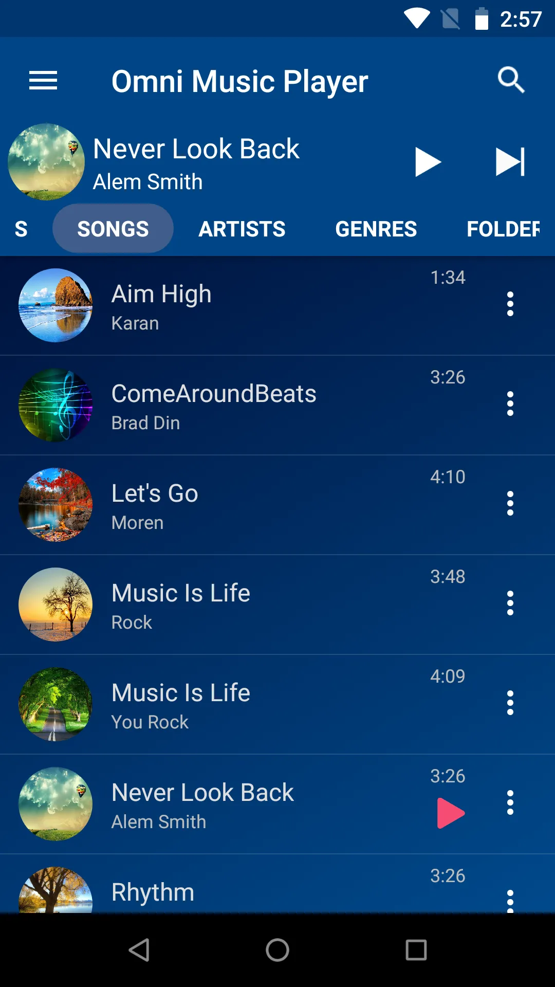 Music Player | Indus Appstore | Screenshot