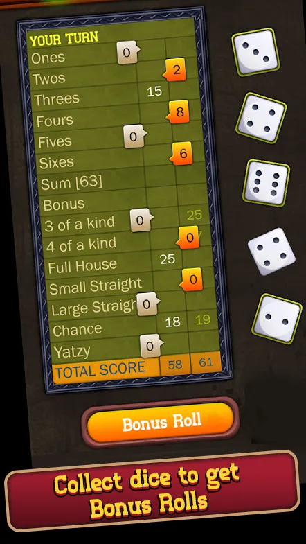 Yatzy | Indus Appstore | Screenshot