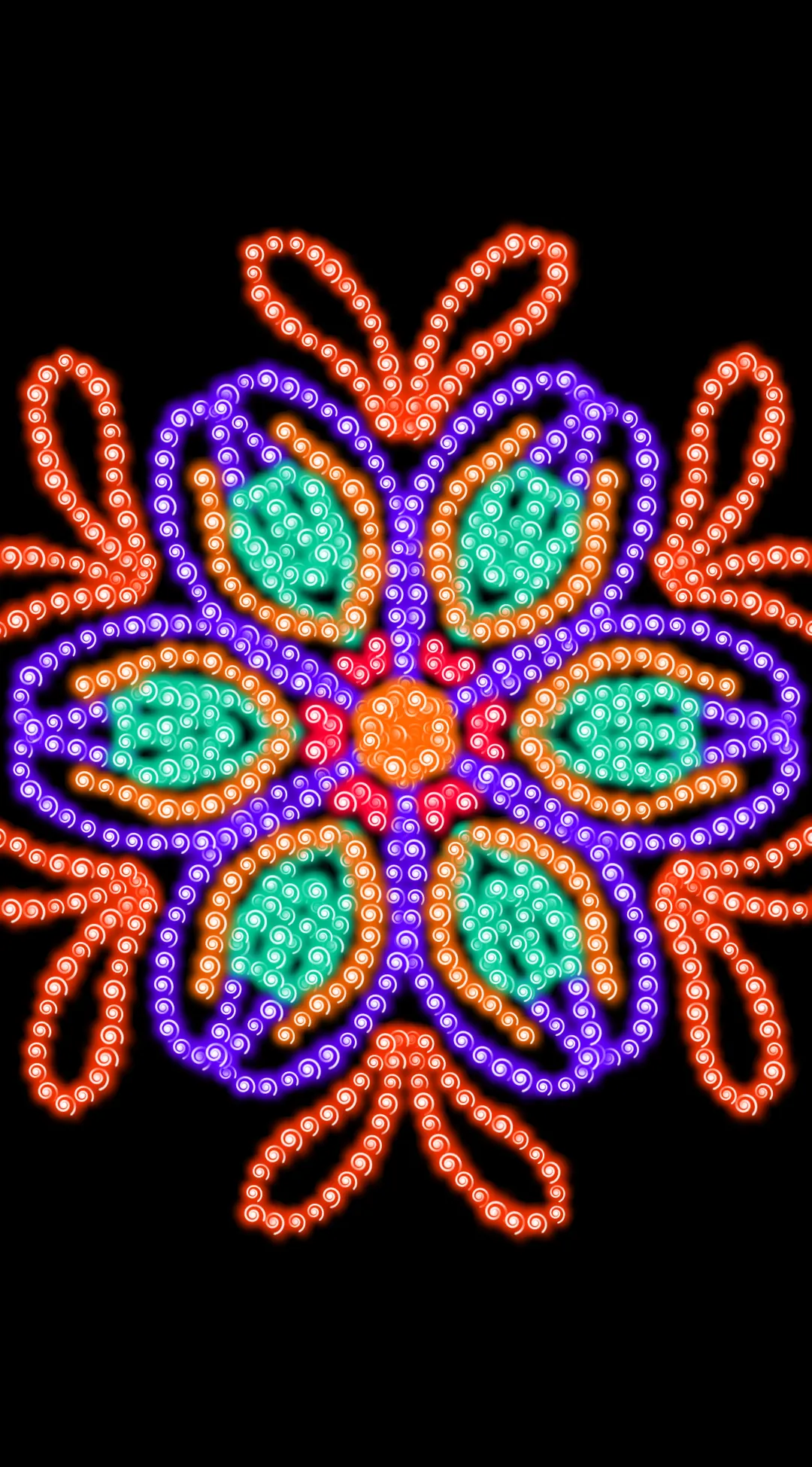 Glow Magic Doodle kaleidoscope | Indus Appstore | Screenshot