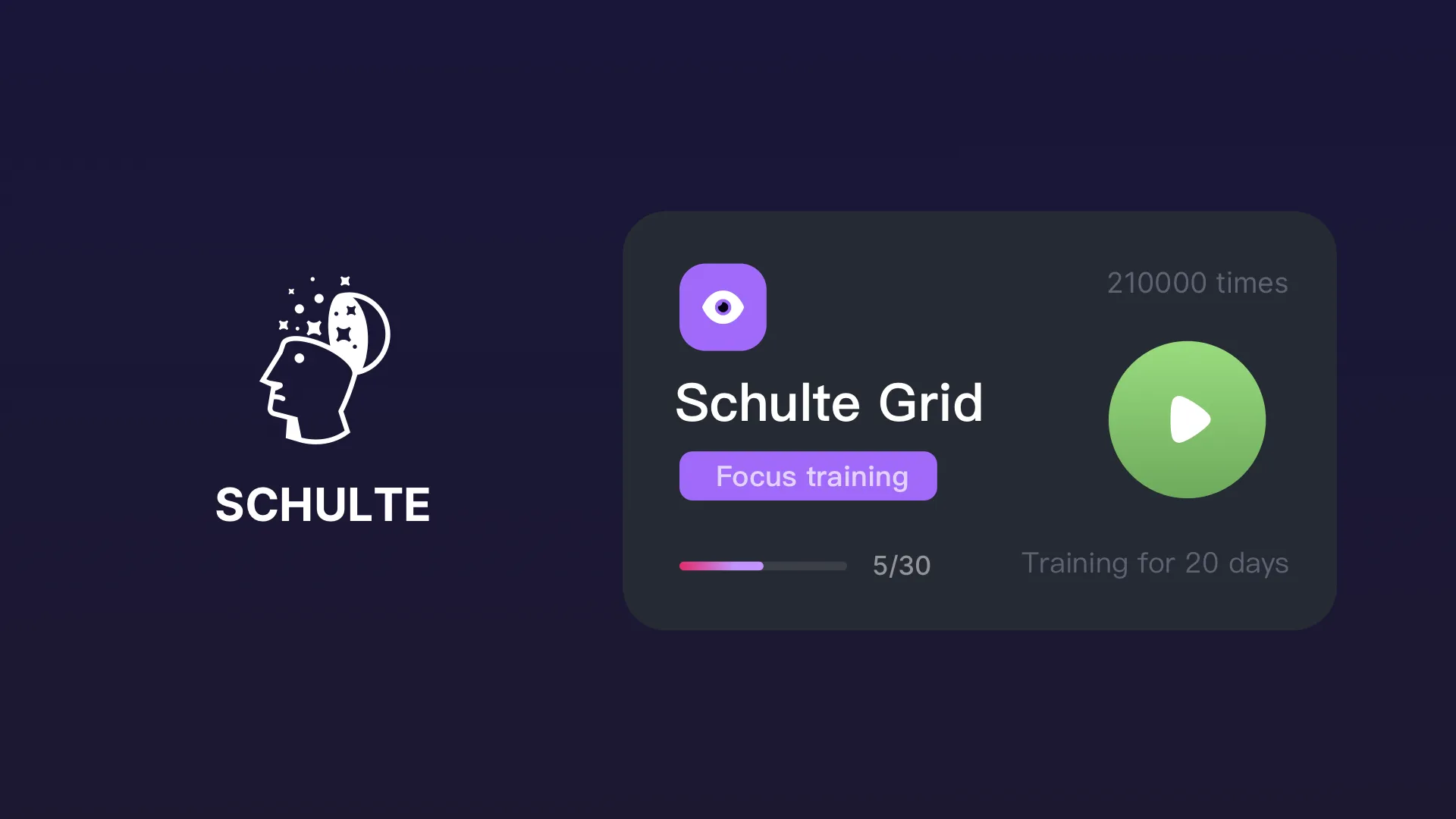 Schulte Table brain reaction | Indus Appstore | Screenshot