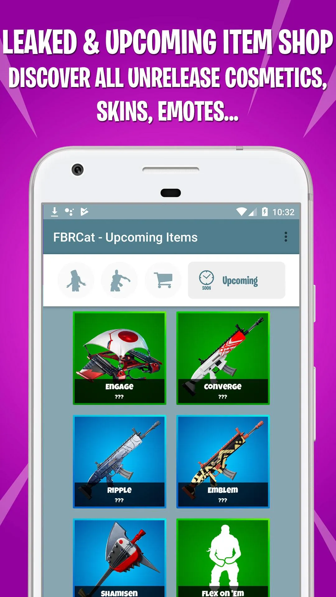 Skins, Emotes & Shop – FBRCat | Indus Appstore | Screenshot