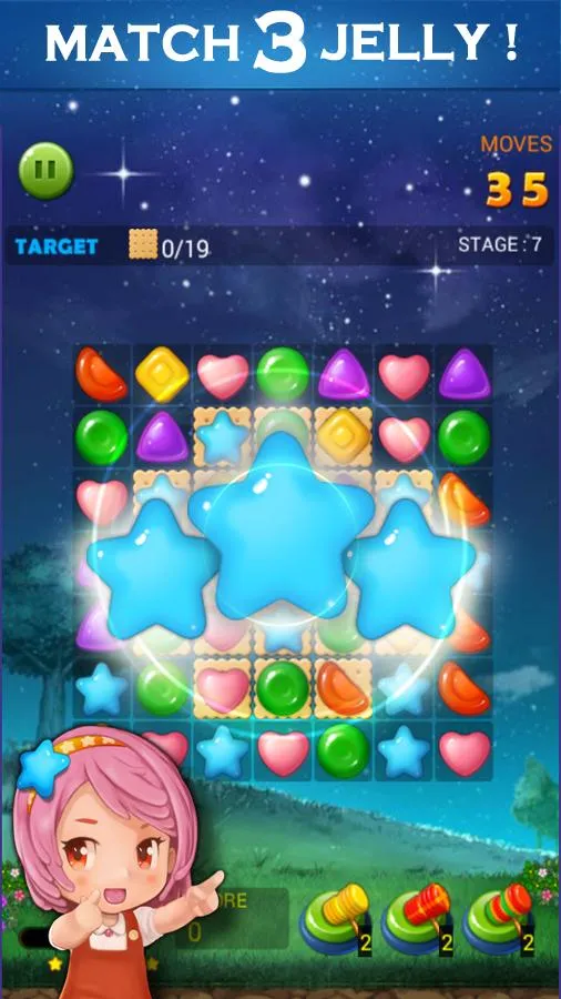 Jelly Star Night | Indus Appstore | Screenshot