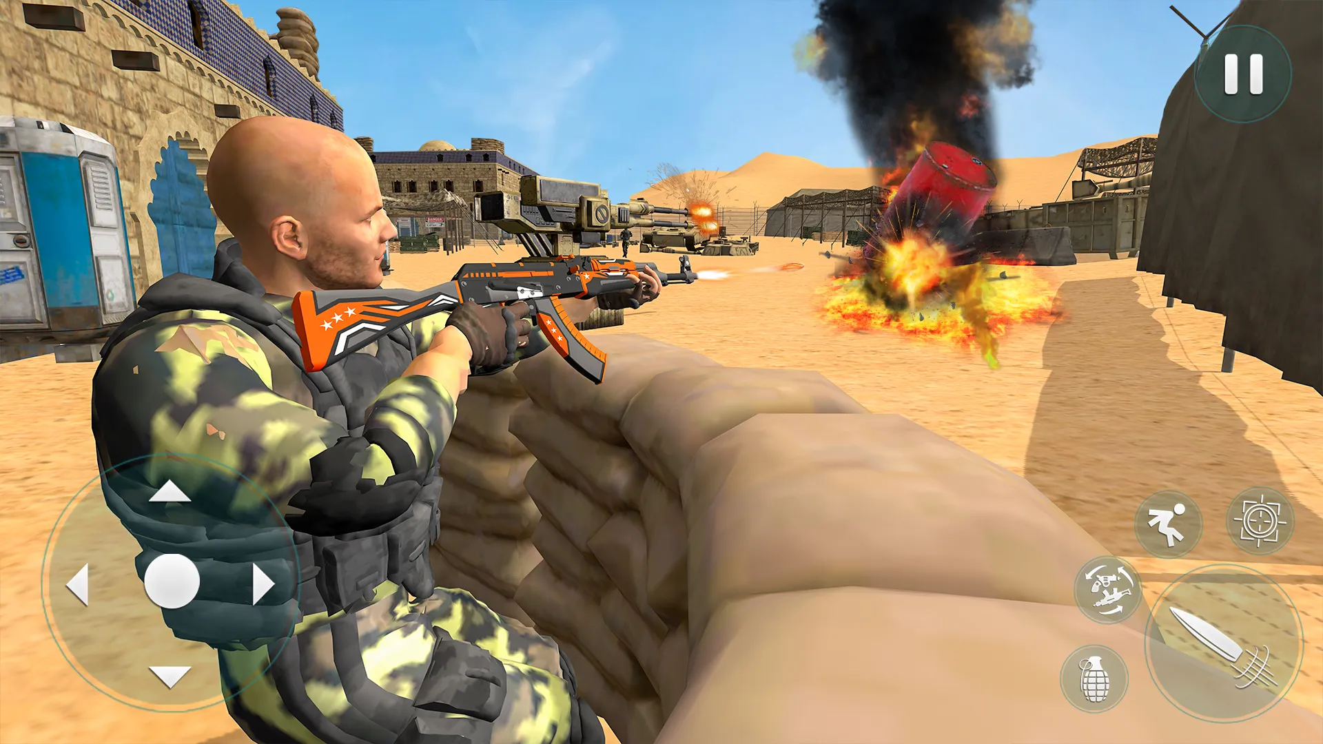 US Army Military Shooting Game | Indus Appstore | Screenshot