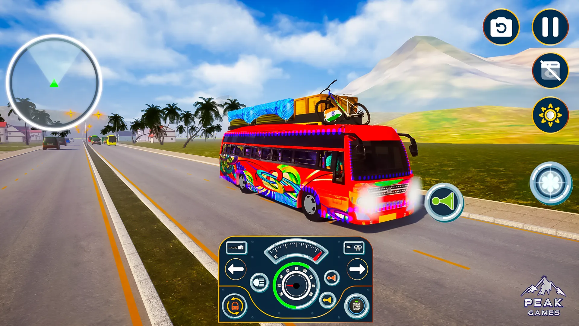 Indian Bus Game Bus Driving 3D | Indus Appstore | Screenshot