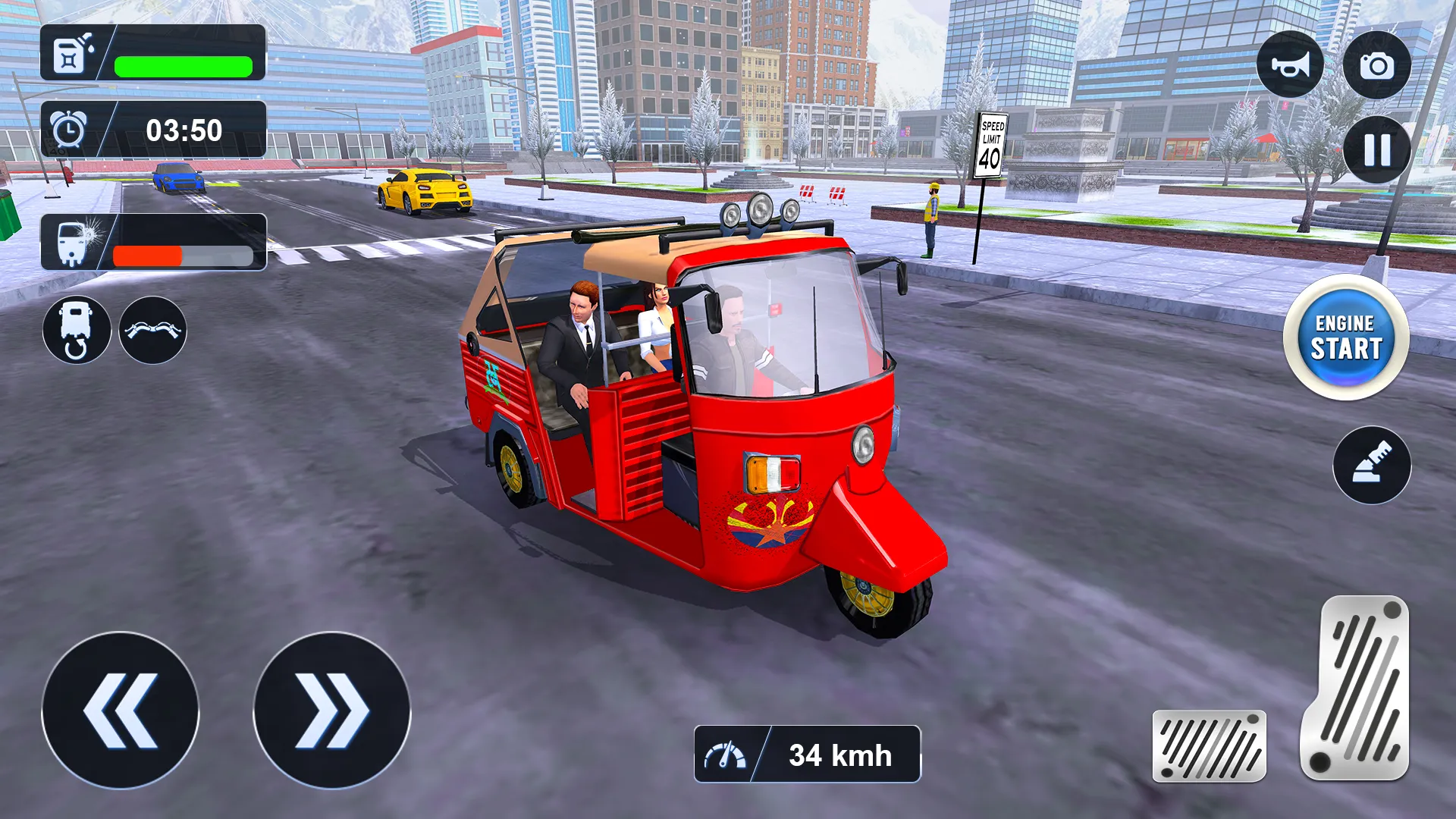 Tuk Tuk Auto Driving Games 3D | Indus Appstore | Screenshot