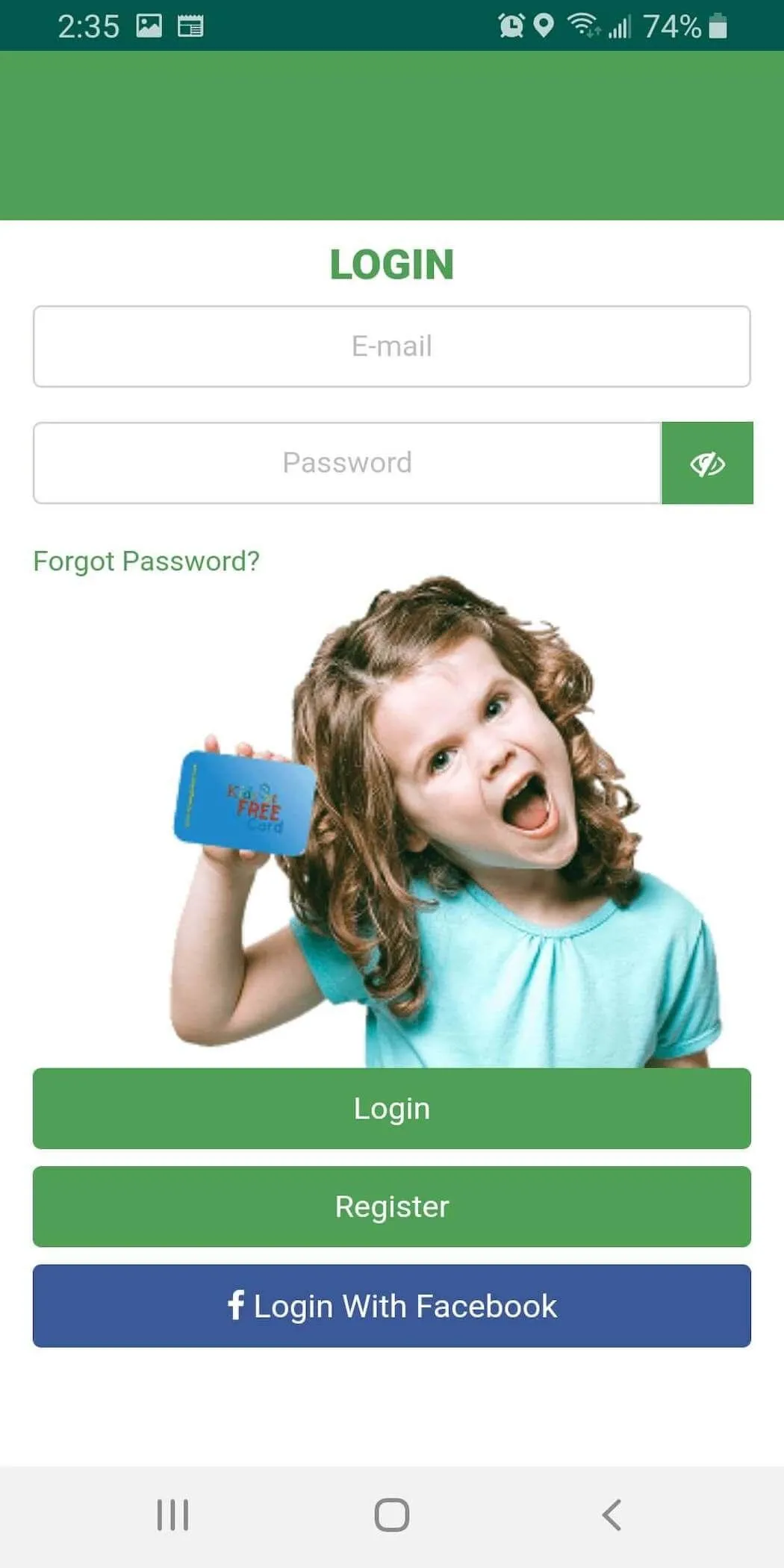 Kids Eat Free Card | Indus Appstore | Screenshot