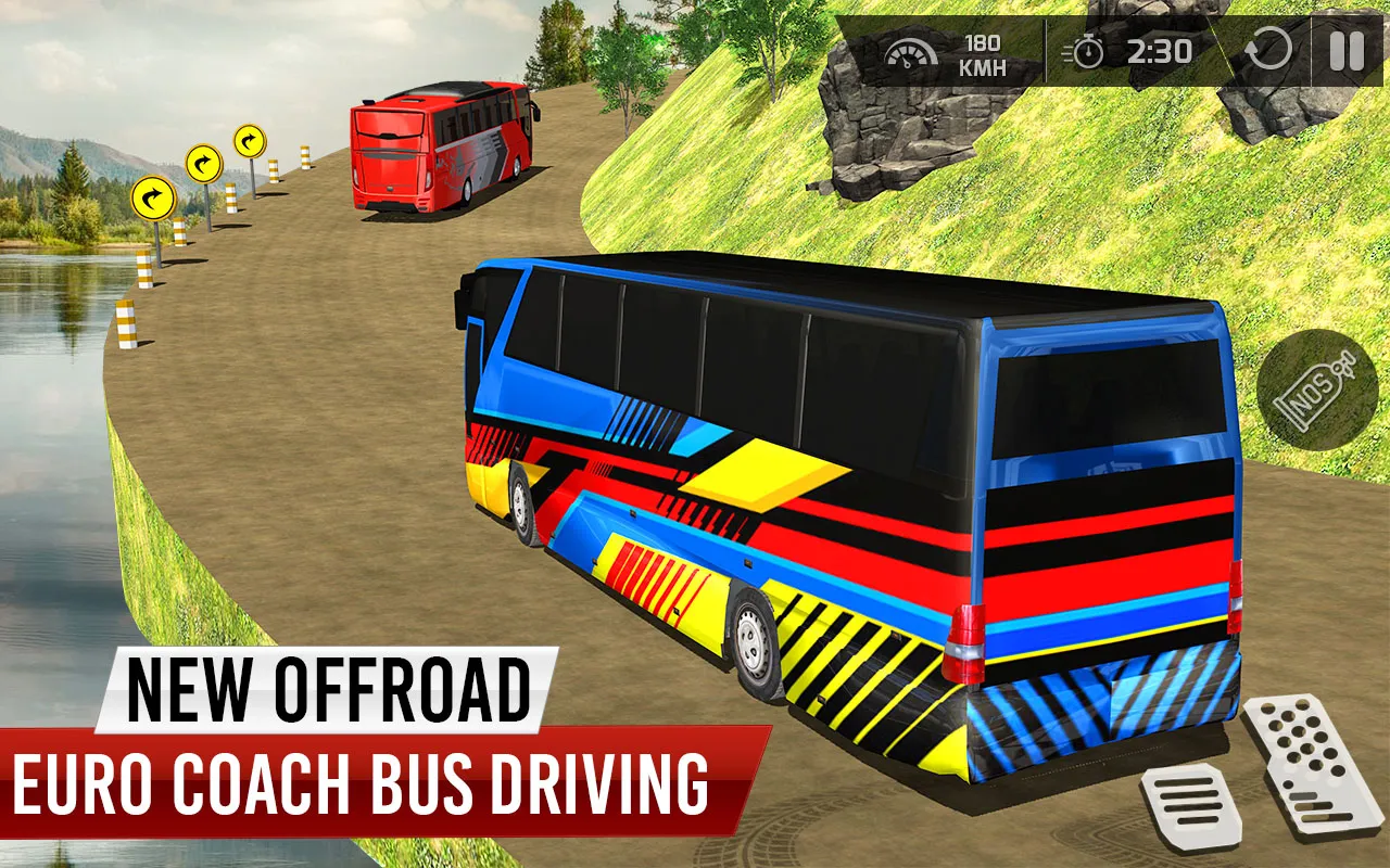 Offroad Coach Bus Driving 3D | Indus Appstore | Screenshot